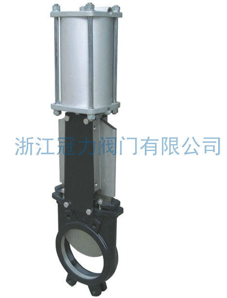 氣動刀型閘閥得的密封性主要源于哪里？